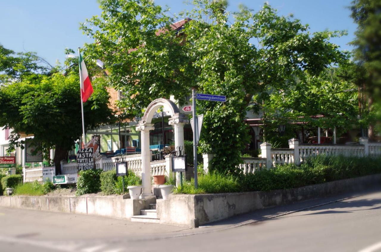 Guest House Pizzeria Pazza Da Gianni Stein Am Rhein Extérieur photo